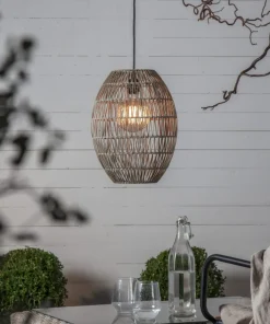 LINDE Lampskärm Utomhus 40cm Beige IP44