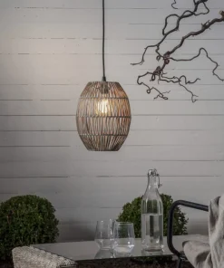 LINDE Lampskärm Utomhus 30cm Beige IP44
