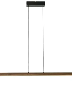 LINEA Taklampa 100cm Ljust trä