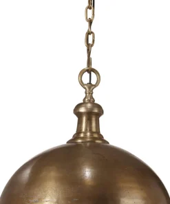 LIVERPOOL Taklampa 50cm Råmässing