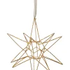 LIZZY Stjärna 47cm 60LED Guld