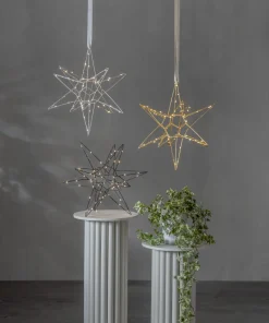 LIZZY Stjärna 47cm 60LED Silver