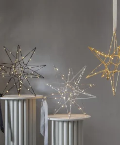 LIZZY Stjärna 47cm 60LED Silver