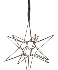 LIZZY Stjärna 47cm 60LED Svart