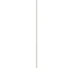 LJUSDAL Golvlampa 1L 140cm Vit/Matt Mässing