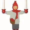 Ljusstake Sundborn Pojke