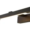 LUCCA Vägglampa Bad 9W 38cm Svart IP44