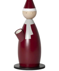 LUCIA CLASSIC Ljusstake 1L 28cm Röd