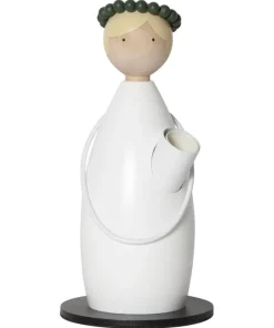 LUCIA CLASSIC Ljusstake 1L 24cm Vit