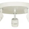 LUMI Takspot Rund 3L Dimbar 22cm Vit