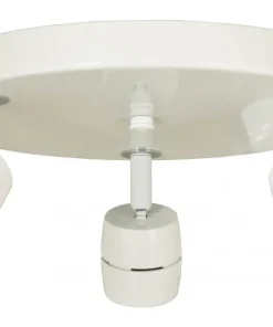 LUMI Takspot Rund 3L Dimbar 22cm Vit