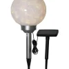 LUNA Solcellsdekoration 37cm Opal IP44