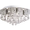 MADELENE Plafond 50cm Krom