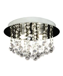MADELENE Plafond 35cm Krom