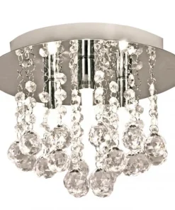MADELENE Plafond 26cm Krom/Fast installation