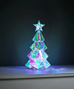 MAGIC Gran Inomhusdekoration Batteri 38cm Flerfärgad