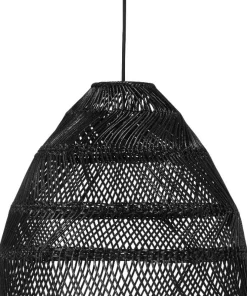 MAJA Takskärm 36,5cm Wicker Svart