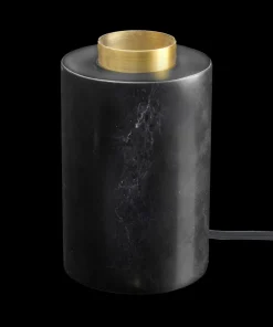 MARBLE Lampfot E27 14cm Svart