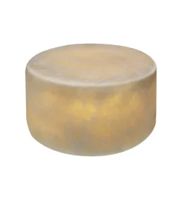 MARBLE Silkesmatt Bordsljus Äkta Marmor 8x4cm Amber