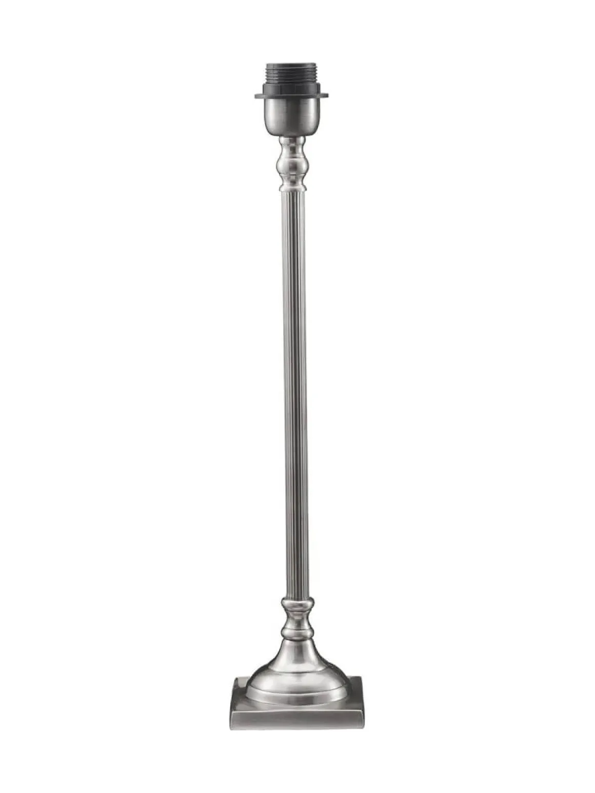 MARGOT Lampfot E27 51cm Antiksilver