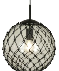 MARINE Taklampa 30cm Svart/Klar