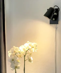 METZ Vägglampa 18cm Svart/Matt Mässing