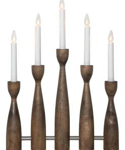 MIDJA 2.0 Ljusstake 5L 47cm Brun