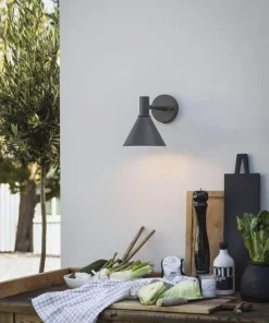 MINITRIPP Fasadlampa 30cm Grå