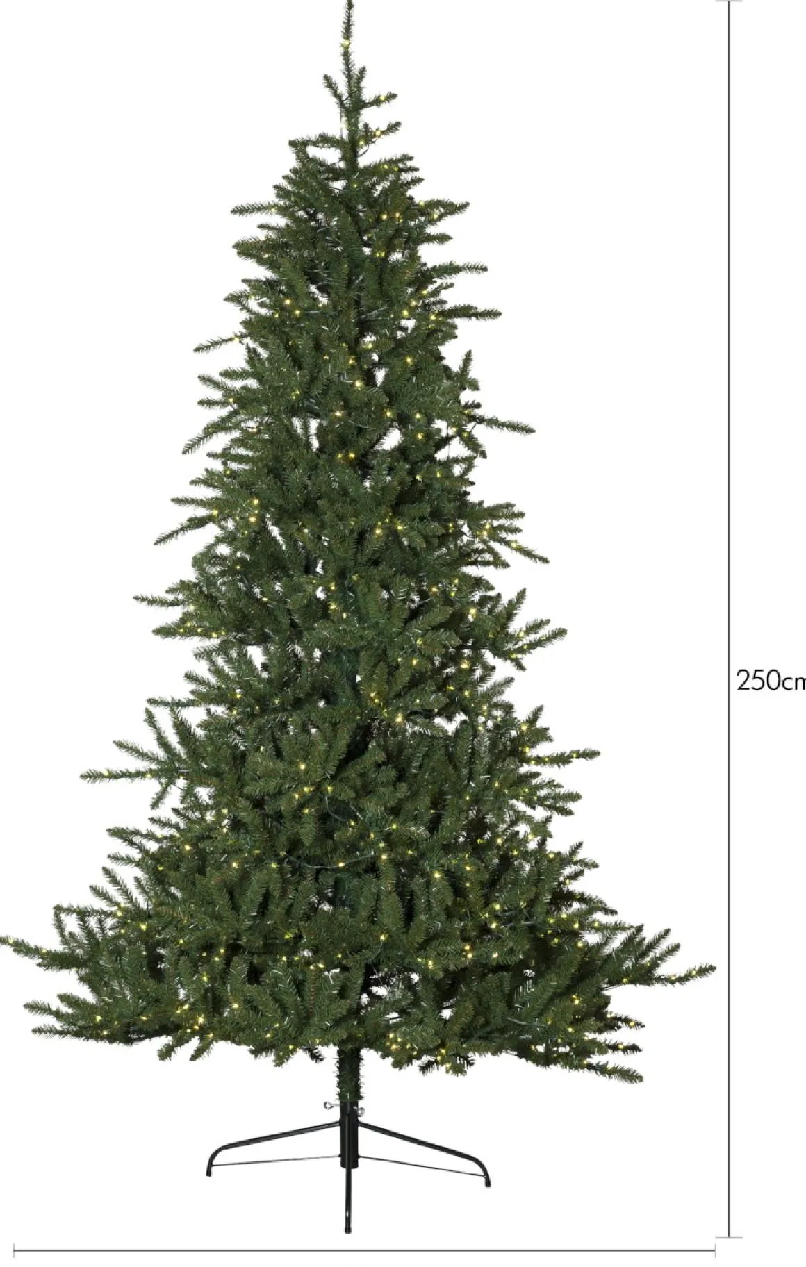 MINNESOTA Julgran med 800LED 250cm IP44 Grön