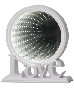 MIRROR LIGHT Inomhusdekoration 20,5cm Vit