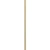 MOLEKYL Golvlampa 130cm Matt Mässing/Opalvit