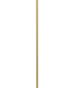 MOLEKYL Golvlampa 130cm Matt Mässing/Opalvit