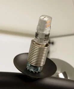 MOLEKYL Taklampa Rund 50cm Svart/Rökgrå