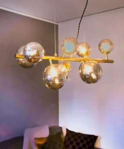 MOLEKYL Takpendel 9L 73cm Antik/Rökgrå