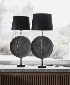 MR ROUND Lampfot E27 55cm Grå