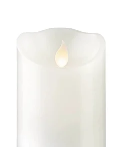 M-TWINKLE LED Blockljus 10cm Vit