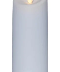 M-TWINKLE LED Blockljus 17,5cm Vit