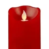 M-TWINKLE LED-Blockljus 10cm Röd