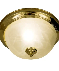NAPOLI Plafond Bad 27,5cm Antik/Vit IP44