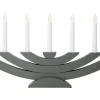 NAVIDA Ljusstake 7L 60cm Dimgrå