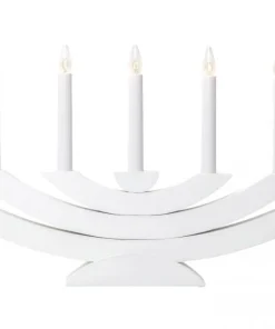 NAVIDA Ljusstake 7L 60cm Vit