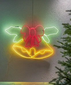 NEOLED Siluett Klockor 680LED 85cm Flerfärgad IP44