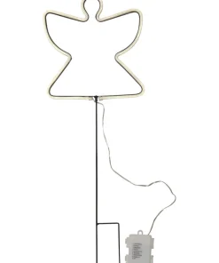 NEONANGEL Utomhusdekoration Batteri 65cm Vit IP44