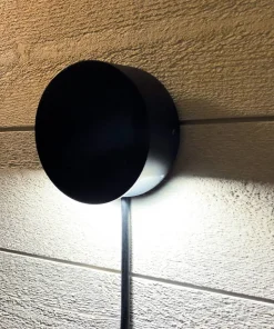 NERO Vägglampa 9cm 12V Svart IP54