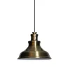 NEW HAVEN Fönsterlampa 17,5cm Antikmässing