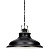 NEW HAVEN Takpendel 37cm Antiksvart/Guld