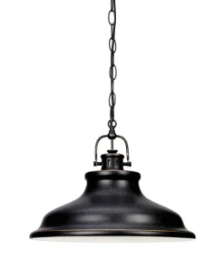 NEW HAVEN Takpendel 37cm Antiksvart/Guld