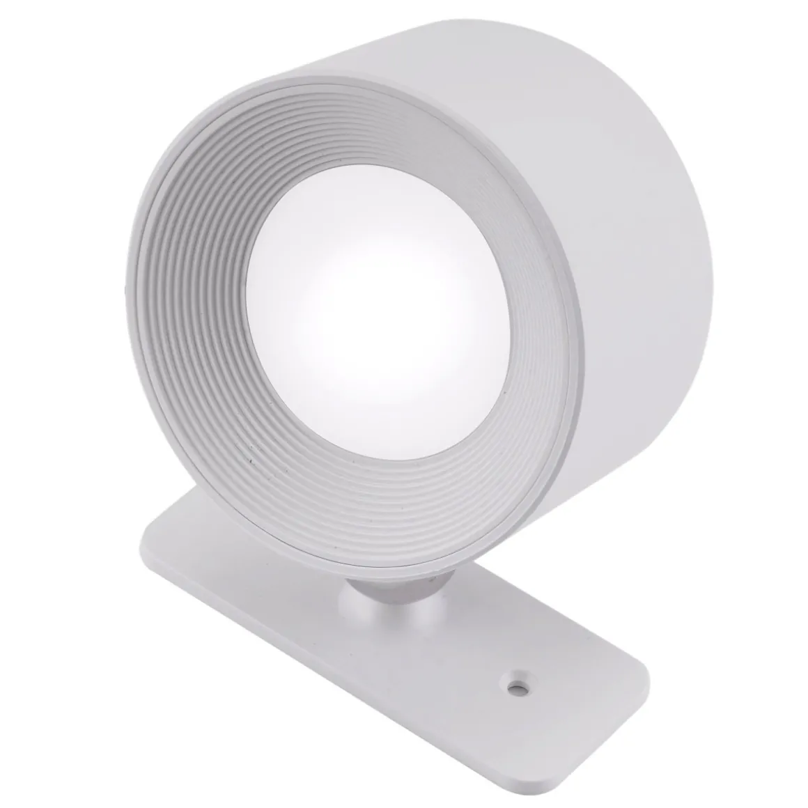 NO CABLE Vägglampa USB-Laddbar 9,5cm Mattvit
