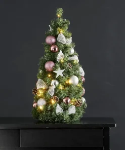 NOEL Dekorationsgran 40LED 65cm Grön