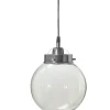 NORMANDY Taklampa 26cm Antiksilver